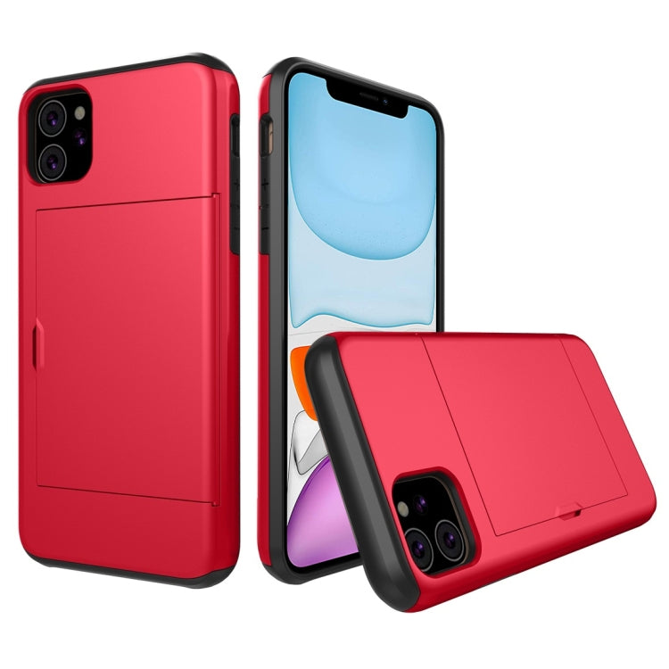 เคสป้องกันเกราะกันกระแทกที่ทนทานพร้อมช่องเสียบการ์ด, For iPhone 11 Pro Max, For iPhone 11, For Galaxy Note 10, For Galaxy Note 10 Pro