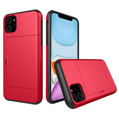 เคสป้องกันเกราะกันกระแทกที่ทนทานพร้อมช่องเสียบการ์ด, For iPhone 11 Pro Max, For iPhone 11, For Galaxy Note 10, For Galaxy Note 10 Pro