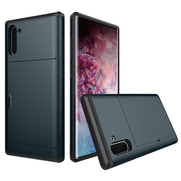 เคสป้องกันเกราะกันกระแทกที่ทนทานพร้อมช่องเสียบการ์ด, For iPhone 11 Pro Max, For iPhone 11, For Galaxy Note 10, For Galaxy Note 10 Pro