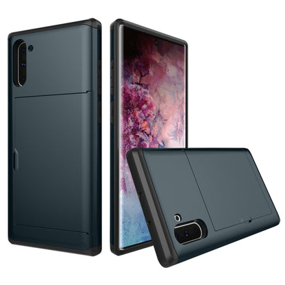 เคสป้องกันเกราะกันกระแทกที่ทนทานพร้อมช่องเสียบการ์ด, For iPhone 11 Pro Max, For iPhone 11, For Galaxy Note 10, For Galaxy Note 10 Pro