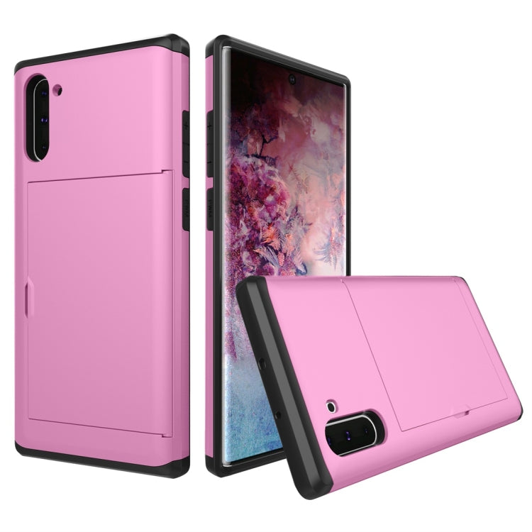 เคสป้องกันเกราะกันกระแทกที่ทนทานพร้อมช่องเสียบการ์ด, For iPhone 11 Pro Max, For iPhone 11, For Galaxy Note 10, For Galaxy Note 10 Pro
