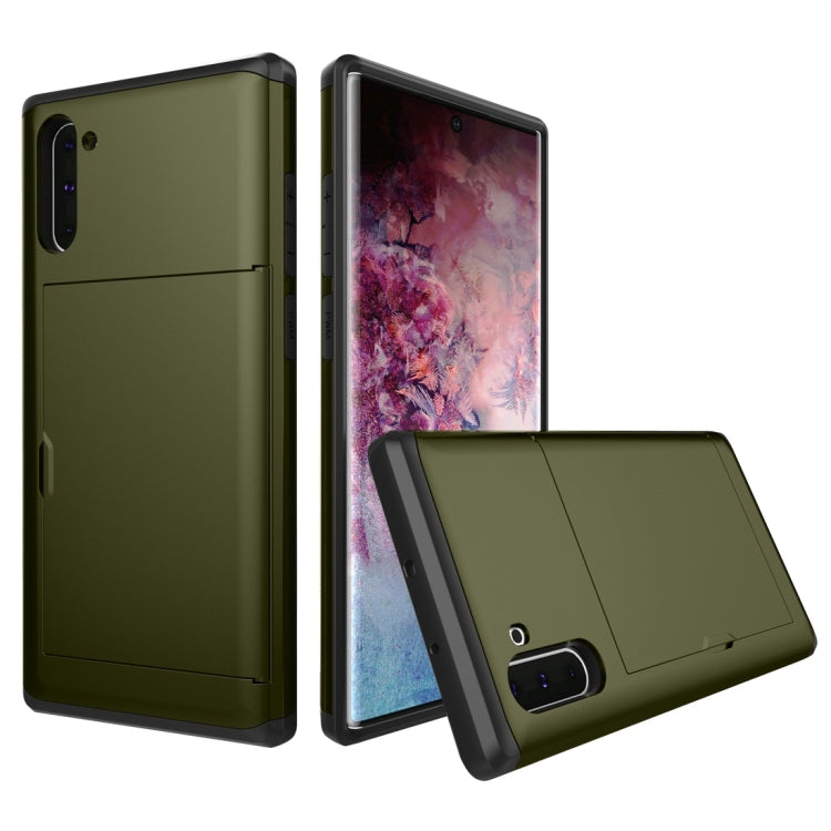 เคสป้องกันเกราะกันกระแทกที่ทนทานพร้อมช่องเสียบการ์ด, For iPhone 11 Pro Max, For iPhone 11, For Galaxy Note 10, For Galaxy Note 10 Pro