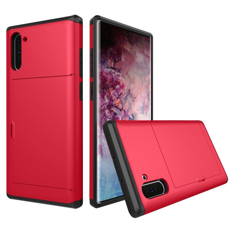 เคสป้องกันเกราะกันกระแทกที่ทนทานพร้อมช่องเสียบการ์ด, For iPhone 11 Pro Max, For iPhone 11, For Galaxy Note 10, For Galaxy Note 10 Pro