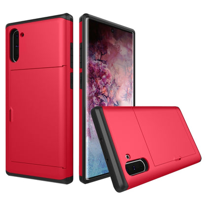 เคสป้องกันเกราะกันกระแทกที่ทนทานพร้อมช่องเสียบการ์ด, For iPhone 11 Pro Max, For iPhone 11, For Galaxy Note 10, For Galaxy Note 10 Pro