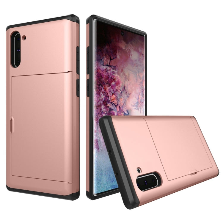 เคสป้องกันเกราะกันกระแทกที่ทนทานพร้อมช่องเสียบการ์ด, For iPhone 11 Pro Max, For iPhone 11, For Galaxy Note 10, For Galaxy Note 10 Pro