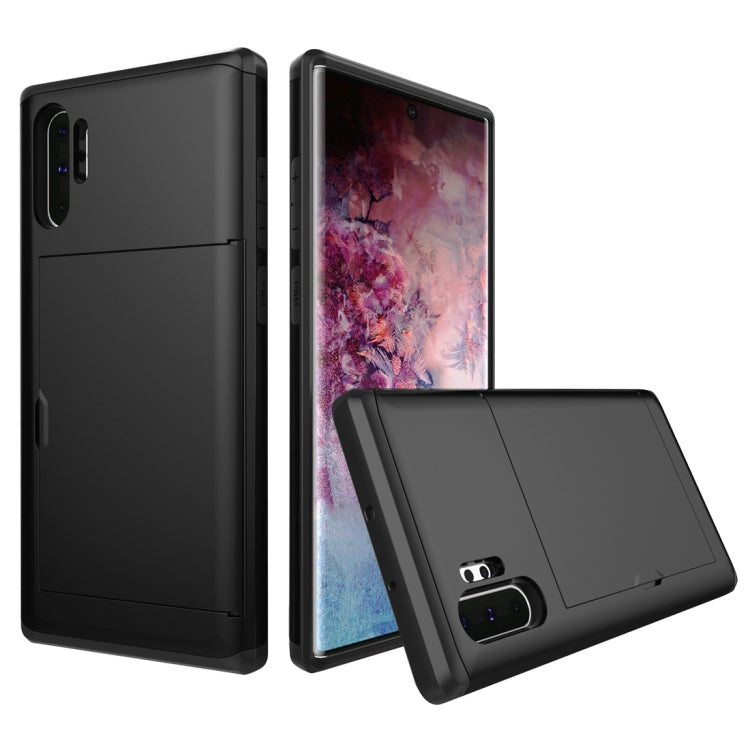 เคสป้องกันเกราะกันกระแทกที่ทนทานพร้อมช่องเสียบการ์ด, For iPhone 11 Pro Max, For iPhone 11, For Galaxy Note 10, For Galaxy Note 10 Pro