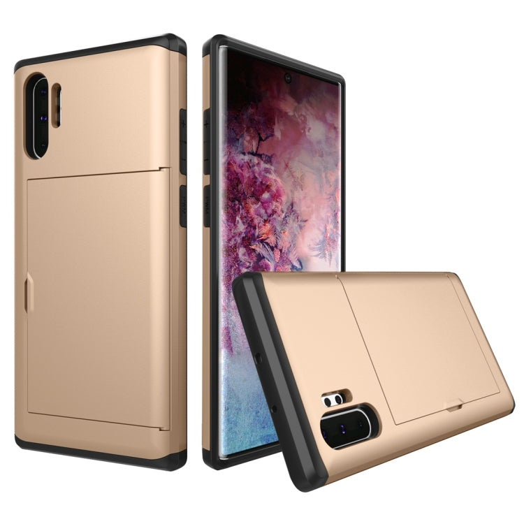 เคสป้องกันเกราะกันกระแทกที่ทนทานพร้อมช่องเสียบการ์ด, For iPhone 11 Pro Max, For iPhone 11, For Galaxy Note 10, For Galaxy Note 10 Pro
