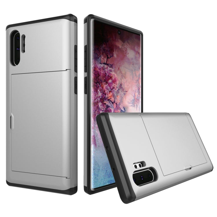 เคสป้องกันเกราะกันกระแทกที่ทนทานพร้อมช่องเสียบการ์ด, For iPhone 11 Pro Max, For iPhone 11, For Galaxy Note 10, For Galaxy Note 10 Pro