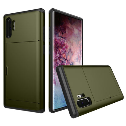 เคสป้องกันเกราะกันกระแทกที่ทนทานพร้อมช่องเสียบการ์ด, For iPhone 11 Pro Max, For iPhone 11, For Galaxy Note 10, For Galaxy Note 10 Pro