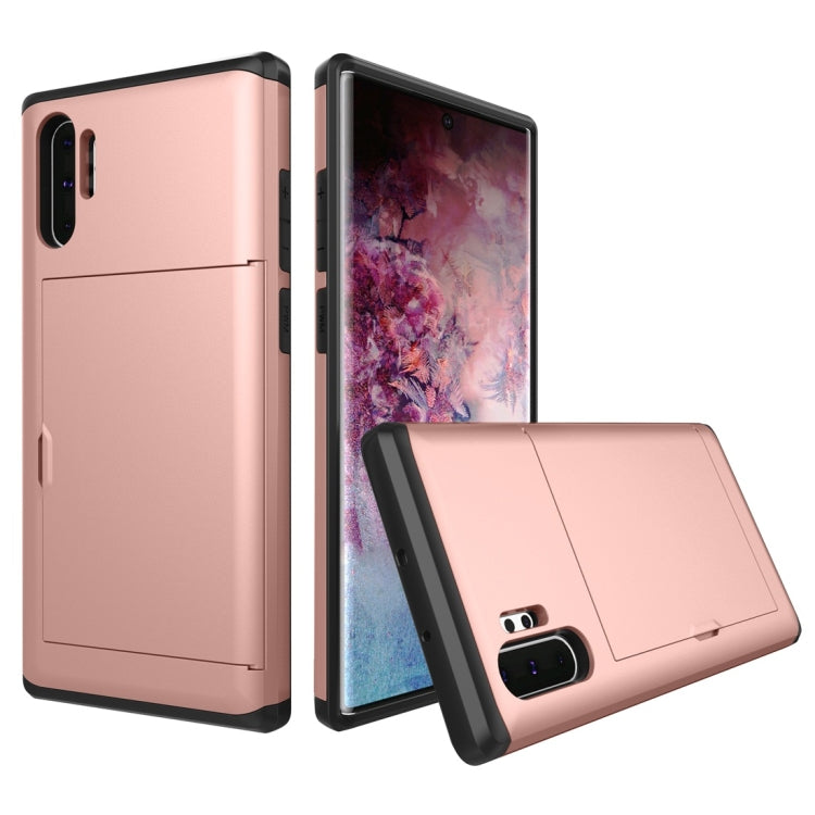 เคสป้องกันเกราะกันกระแทกที่ทนทานพร้อมช่องเสียบการ์ด, For iPhone 11 Pro Max, For iPhone 11, For Galaxy Note 10, For Galaxy Note 10 Pro