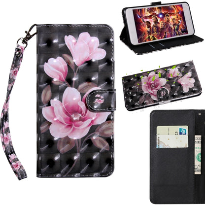 รูปแบบการวาดภาพ 3 มิติการวาดภาพสีแนวนอนพลิกซองหนัง TPU + PU พร้อมตัวยึดและช่องเสียบการ์ดและกระเป๋าสตางค์, For Huawei Honor 10 Lite, For Huawei  P30 Pro, For Galaxy J8 2018, For Galaxy S10