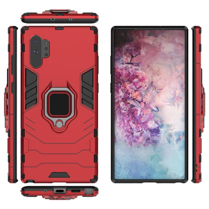 เคสกันกระแทก PC + TPU พร้อมตัวยึดแหวนแม่เหล็กสำหรับ Galaxy Note10 Pro