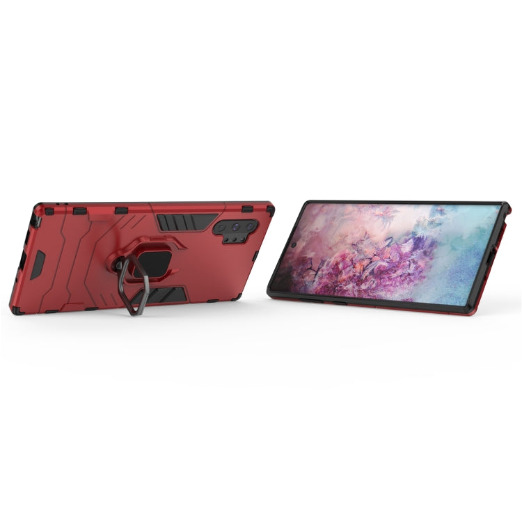 เคสกันกระแทก PC + TPU พร้อมตัวยึดแหวนแม่เหล็กสำหรับ Galaxy Note10 Pro