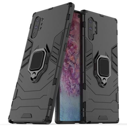 เคสกันกระแทก PC + TPU พร้อมตัวยึดแหวนแม่เหล็กสำหรับ Galaxy Note10 Pro