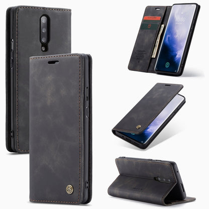 CaseMe-013 ซองหนังพลิกแนวนอนย้อนยุคอเนกประสงค์พร้อมช่องใส่การ์ดและตัวยึดและกระเป๋าสตางค์, For OnePlus 7, For OnePlus 7 Pro, For Xiaomi Mi 9, For Xiaomi Mi 9T Pro / Redmi K20 Pro / Xiaomi Mi 9T / Redmi K20, For Galaxy A20e