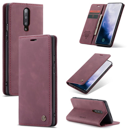 CaseMe-013 ซองหนังพลิกแนวนอนย้อนยุคอเนกประสงค์พร้อมช่องใส่การ์ดและตัวยึดและกระเป๋าสตางค์, For OnePlus 7, For OnePlus 7 Pro, For Xiaomi Mi 9, For Xiaomi Mi 9T Pro / Redmi K20 Pro / Xiaomi Mi 9T / Redmi K20, For Galaxy A20e