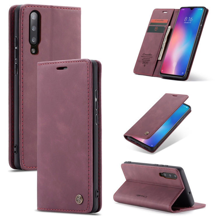 CaseMe-013 ซองหนังพลิกแนวนอนย้อนยุคอเนกประสงค์พร้อมช่องใส่การ์ดและตัวยึดและกระเป๋าสตางค์, For OnePlus 7, For OnePlus 7 Pro, For Xiaomi Mi 9, For Xiaomi Mi 9T Pro / Redmi K20 Pro / Xiaomi Mi 9T / Redmi K20, For Galaxy A20e