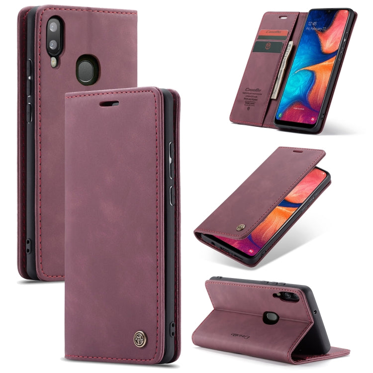 CaseMe-013 ซองหนังพลิกแนวนอนย้อนยุคอเนกประสงค์พร้อมช่องใส่การ์ดและตัวยึดและกระเป๋าสตางค์, For OnePlus 7, For OnePlus 7 Pro, For Xiaomi Mi 9, For Xiaomi Mi 9T Pro / Redmi K20 Pro / Xiaomi Mi 9T / Redmi K20, For Galaxy A20e