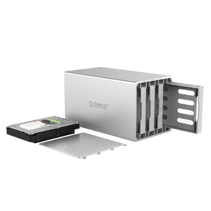 ORICO Honeycomb Series WS400C3 SATA 3.5 นิ้ว 40TB USB-C / Type-C 4 ช่องอลูมิเนียมอัลลอยด์HDD / SSD, USB-C / Type-C 4 Bays