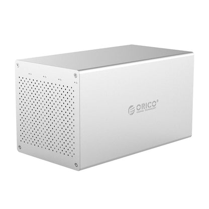 ORICO Honeycomb Series WS400RU3 SATA 3.5 นิ้ว 40TB USB 3.0 4 ช่องอลูมิเนียมHDD/SSDสิ่งที่ส่งมาด้วยraid, USB 3.0 4 Bays with Raid