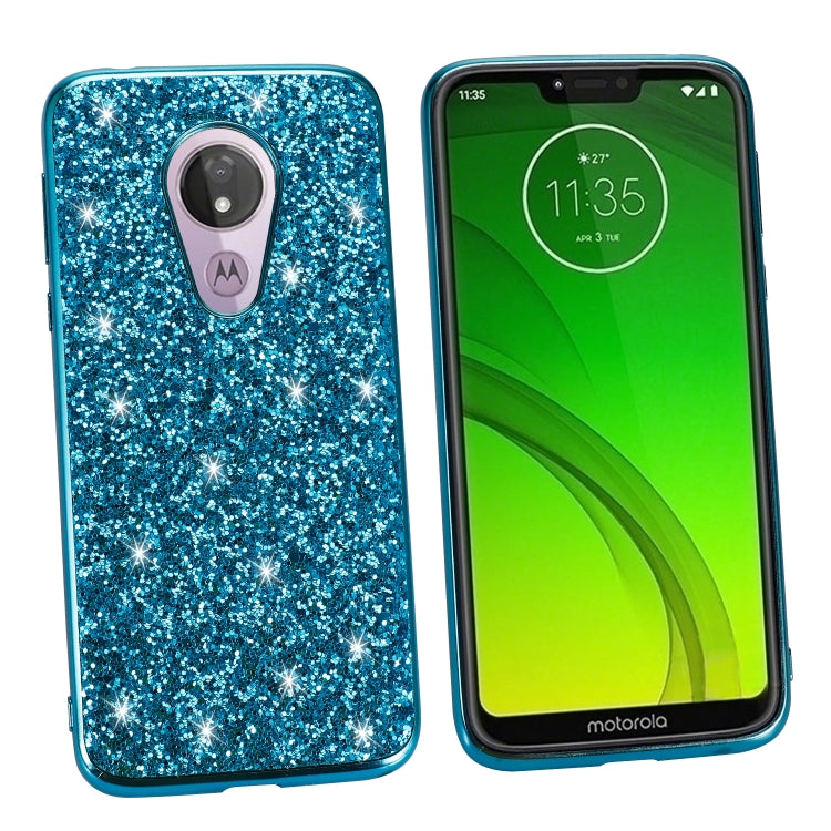 ชุบเคส TPU กันกระแทกผงแวววาว, For Motorola Moto G7 Play, For Galaxy Note 10, For Galaxy Note 10+