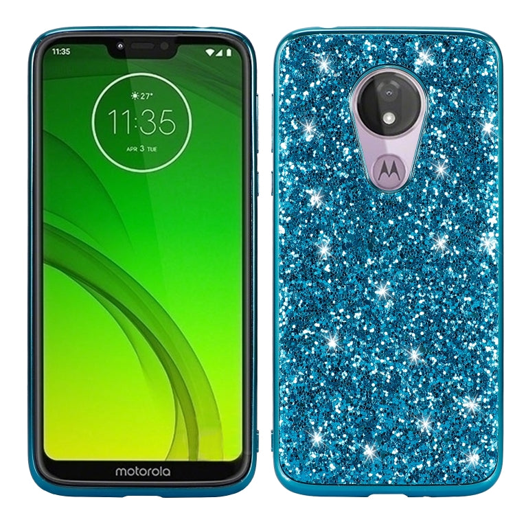 ชุบเคส TPU กันกระแทกผงแวววาว, For Motorola Moto G7 Play, For Galaxy Note 10, For Galaxy Note 10+