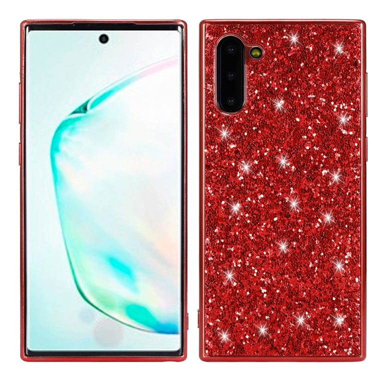 ชุบเคส TPU กันกระแทกผงแวววาว, For Motorola Moto G7 Play, For Galaxy Note 10, For Galaxy Note 10+