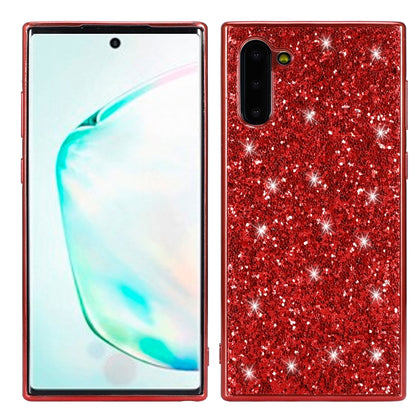 ชุบเคส TPU กันกระแทกผงแวววาว, For Motorola Moto G7 Play, For Galaxy Note 10, For Galaxy Note 10+