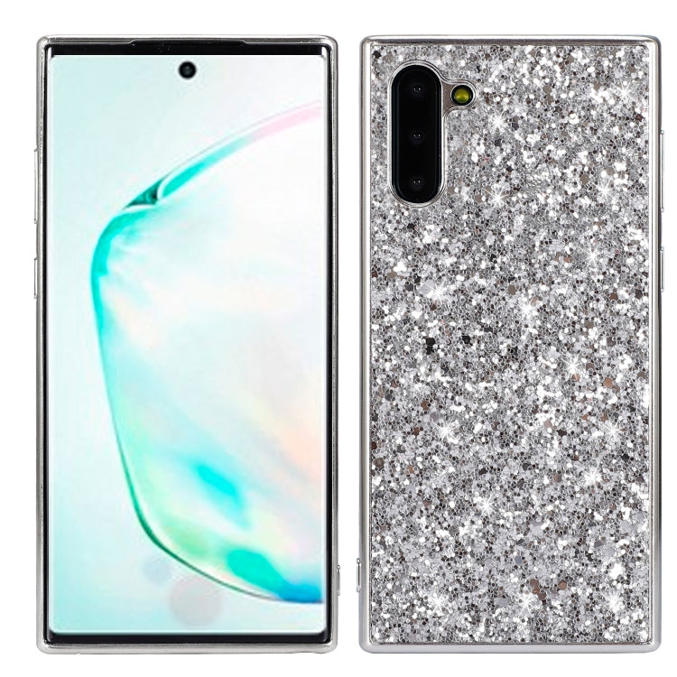 ชุบเคส TPU กันกระแทกผงแวววาว, For Motorola Moto G7 Play, For Galaxy Note 10, For Galaxy Note 10+