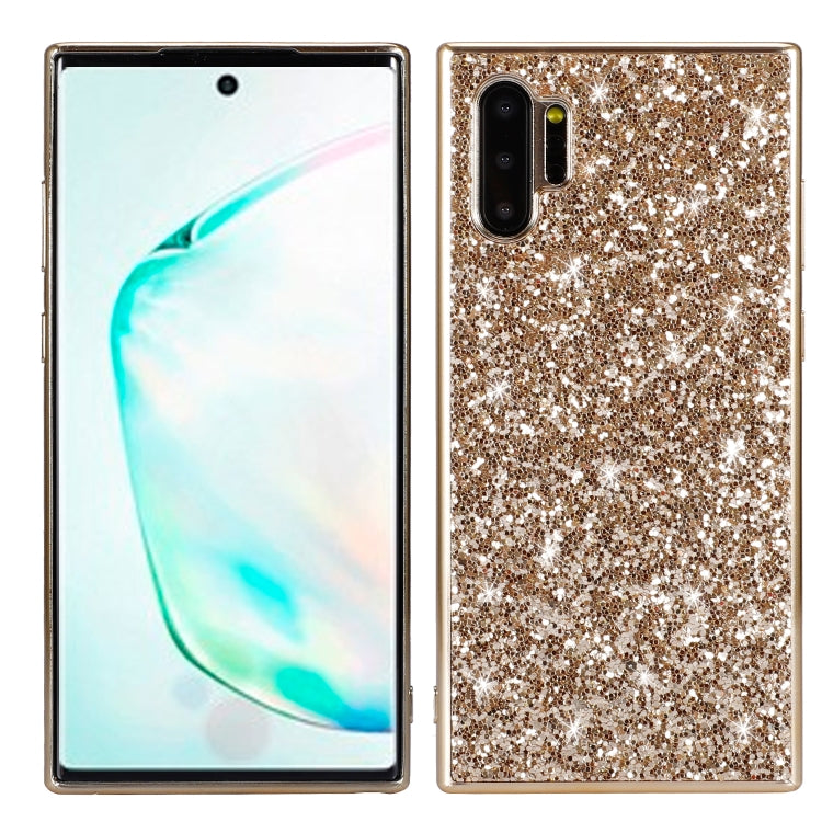 ชุบเคส TPU กันกระแทกผงแวววาว, For Motorola Moto G7 Play, For Galaxy Note 10, For Galaxy Note 10+