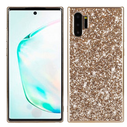 ชุบเคส TPU กันกระแทกผงแวววาว, For Motorola Moto G7 Play, For Galaxy Note 10, For Galaxy Note 10+