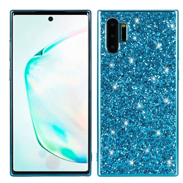 ชุบเคส TPU กันกระแทกผงแวววาว, For Motorola Moto G7 Play, For Galaxy Note 10, For Galaxy Note 10+