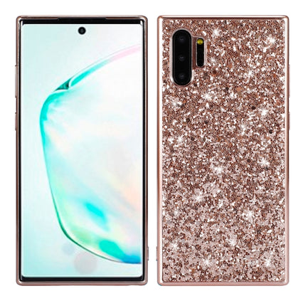 ชุบเคส TPU กันกระแทกผงแวววาว, For Motorola Moto G7 Play, For Galaxy Note 10, For Galaxy Note 10+