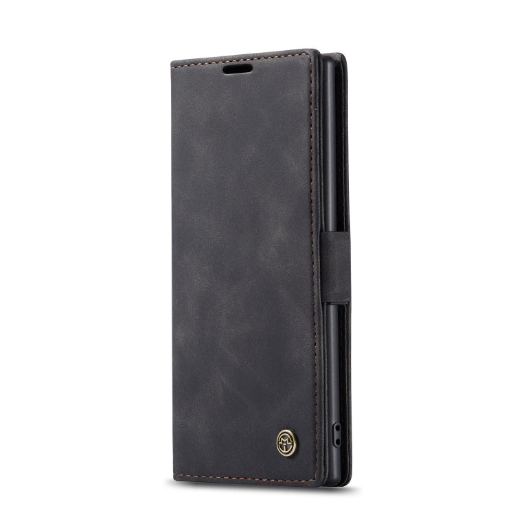 CaseMe-013 ซองหนังพลิกแนวนอนมัลติฟังก์ชั่นพร้อมช่องเสียบการ์ดและตัวยึด, For Galaxy Note 10