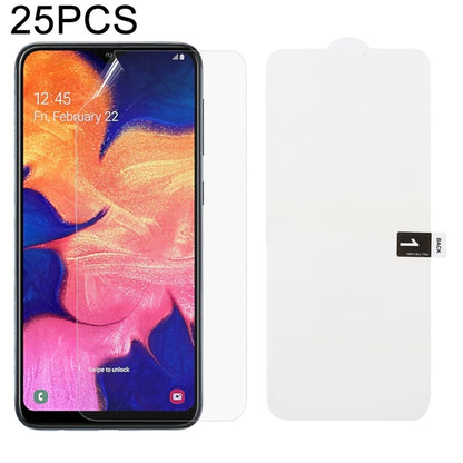 25 PCS Soft Hydrogel Film Full Cover Front Protector with Alcohol Cotton + Scratch Card for Galaxy, For Galaxy M30(25 PCS), For Galaxy Note 10 (25 PCS), For Galaxy Note 10+ (25 PCS), For Galaxy Note 8 (25 PCS), For Galaxy Note 9 (25 PCS)               ...