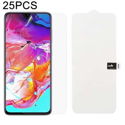 25 PCS Soft Hydrogel Film Full Cover Front Protector with Alcohol Cotton + Scratch Card for Galaxy, For Galaxy M30(25 PCS), For Galaxy Note 10 (25 PCS), For Galaxy Note 10+ (25 PCS), For Galaxy Note 8 (25 PCS), For Galaxy Note 9 (25 PCS)               ...