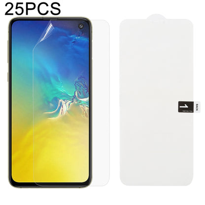 25 PCS Soft Hydrogel Film Full Cover Front Protector with Alcohol Cotton + Scratch Card for Galaxy, For Galaxy M30(25 PCS), For Galaxy Note 10 (25 PCS), For Galaxy Note 10+ (25 PCS), For Galaxy Note 8 (25 PCS), For Galaxy Note 9 (25 PCS)               ...