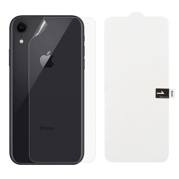Soft Hydrogel Film ฝาครอบด้านหลังสำหรับ, For iPhone XR(Back)(1 PC)