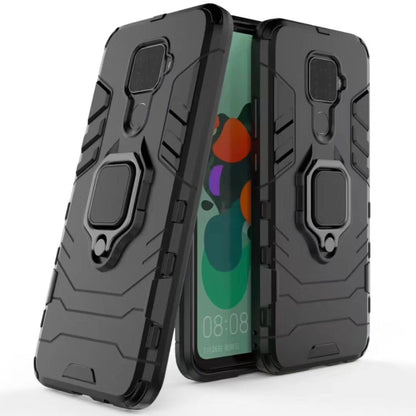 Panther PC + TPU เคสกันกระแทกพร้อมตัวยึดแหวนแม่เหล็กสำหรับ Huawei Nova 5i Pro / Mate 30 Lite, For Huawei Nova 5i Pro / Mate 30 Lite