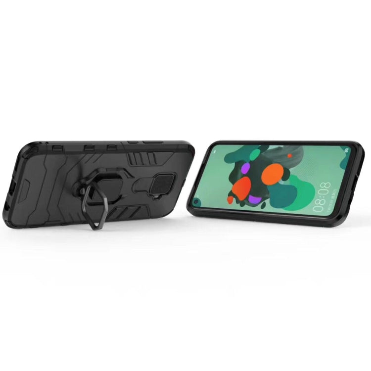 Panther PC + TPU เคสกันกระแทกพร้อมตัวยึดแหวนแม่เหล็กสำหรับ Huawei Nova 5i Pro / Mate 30 Lite, For Huawei Nova 5i Pro / Mate 30 Lite
