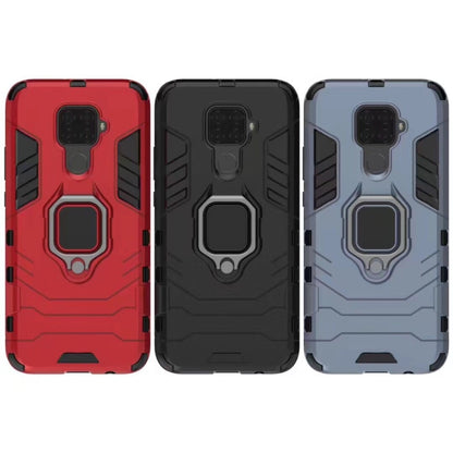 Panther PC + TPU เคสกันกระแทกพร้อมตัวยึดแหวนแม่เหล็กสำหรับ Huawei Nova 5i Pro / Mate 30 Lite, For Huawei Nova 5i Pro / Mate 30 Lite
