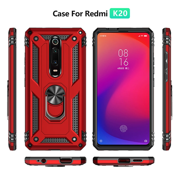 เคสเกราะกันกระแทก TPU + PC พร้อมที่วางหมุนได้ 360 องศาสำหรับ, For Xiaomi Redmi K20