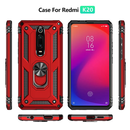 เคสเกราะกันกระแทก TPU + PC พร้อมที่วางหมุนได้ 360 องศาสำหรับ, For Xiaomi Redmi K20