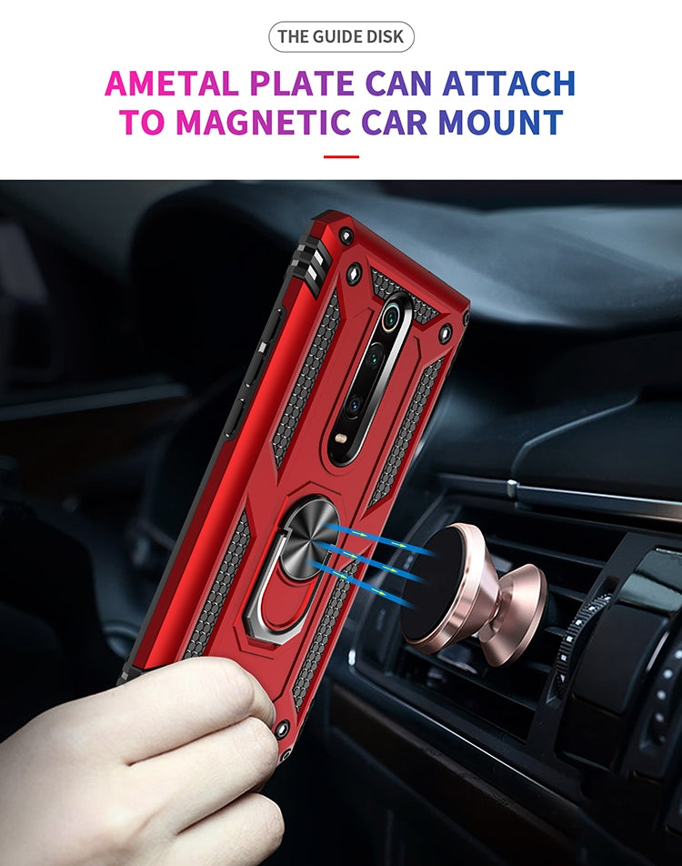 เคสเกราะกันกระแทก TPU + PC พร้อมที่วางหมุนได้ 360 องศาสำหรับ, For Xiaomi Redmi K20