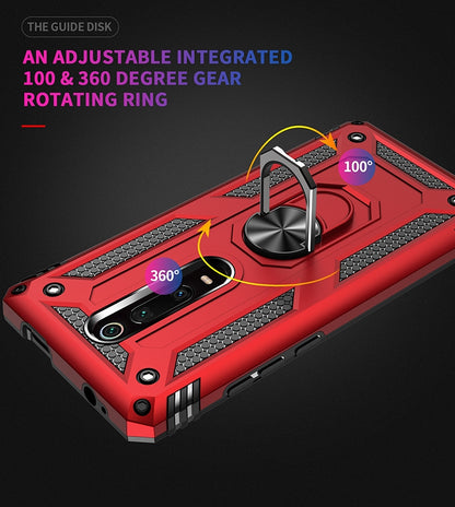 เคสเกราะกันกระแทก TPU + PC พร้อมที่วางหมุนได้ 360 องศาสำหรับ, For Xiaomi Redmi K20