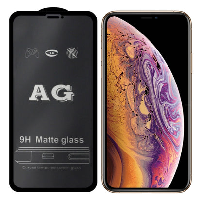 กระจกนิรภัย AG Matte Frosted Full Cover, For iPhone 6 & 6s, For iPhone 6 Plus & 6s Plus, For iPhone 8 / 7, For iPhone 8 Plus & 7 Plus, For iPhone XS / X / 11 Pro, For iPhone XR / 11, For iPhone XS Max / 11 Pro Max