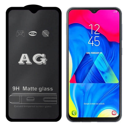 กระจกนิรภัย AG Matte Frosted Full Cover, For Galaxy A70
