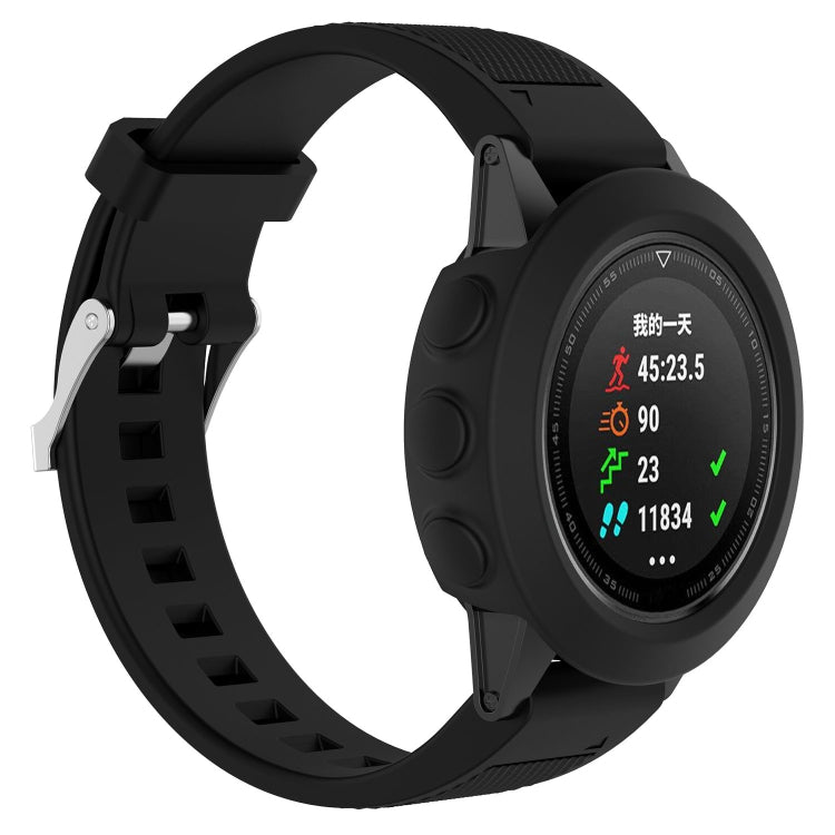เคสซิลิโคนสำหรับนาฬิกาอัจฉริยะ ไม่รวมโฮสต์, for Garmin Fenix 5S, for Garmin Fenix 5X, for Garmin Fenix 5