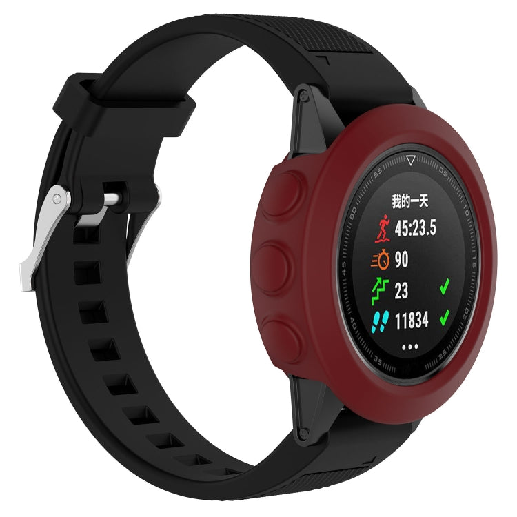 เคสซิลิโคนสำหรับนาฬิกาอัจฉริยะ ไม่รวมโฮสต์, for Garmin Fenix 5S, for Garmin Fenix 5X, for Garmin Fenix 5
