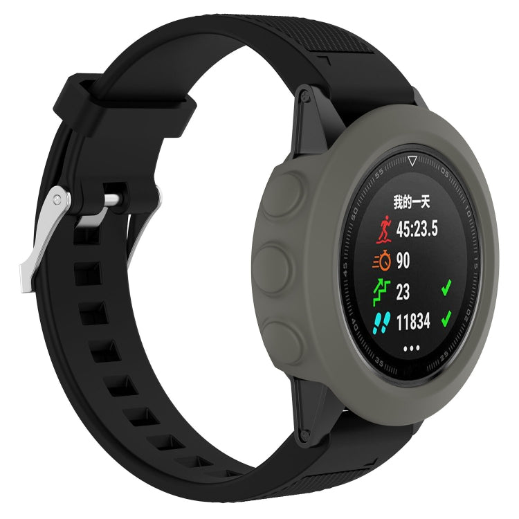 เคสซิลิโคนสำหรับนาฬิกาอัจฉริยะ ไม่รวมโฮสต์, for Garmin Fenix 5S, for Garmin Fenix 5X, for Garmin Fenix 5